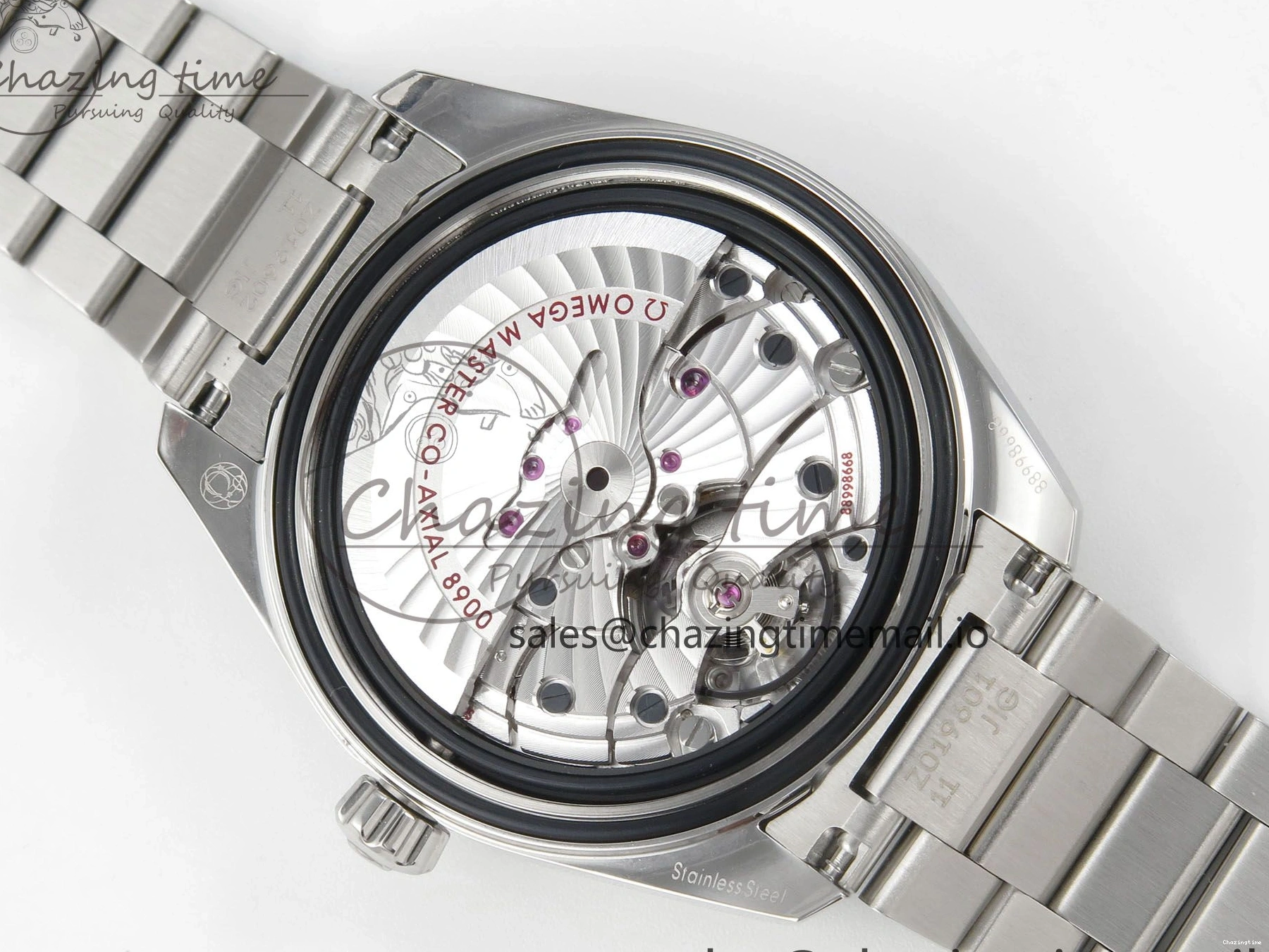 0102 Efficient Seamaster 150M SS VSF 1:1 Best Edition Turquoise Blue Dial on SS Bracelet A8900 Super Clone 7661